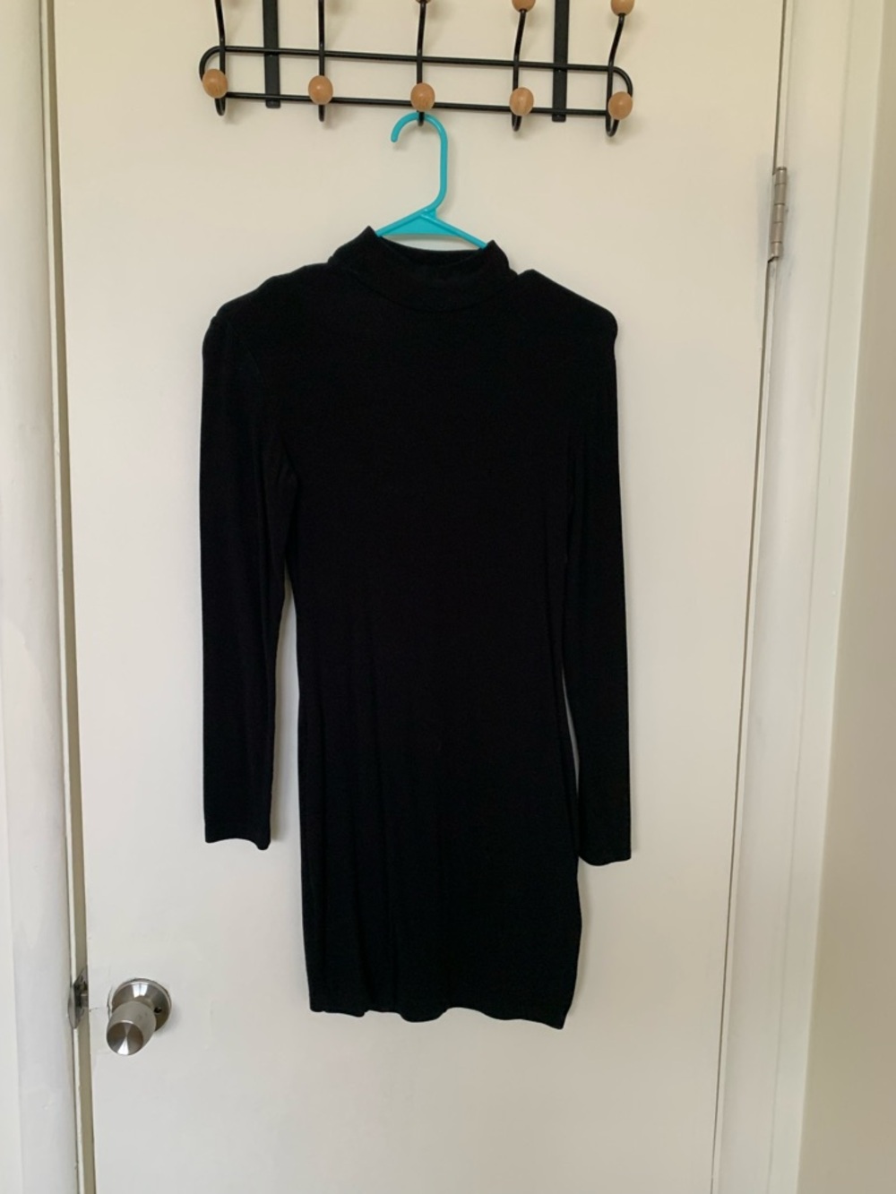 Black Long Sleeve Bodycon Dress